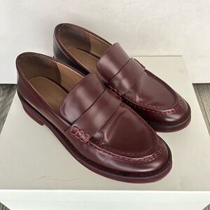 AEROSOLES Burgundy Loafers